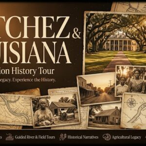 Natchez & Louisiana Plantation History Tour